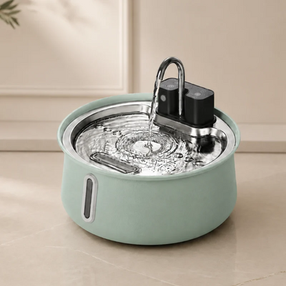 The First Ever Colored 100% Stainless Steel Fountain