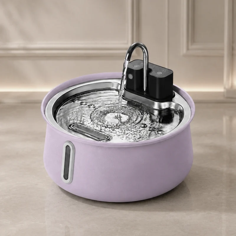 The First Ever Colored 100% Stainless Steel Fountain